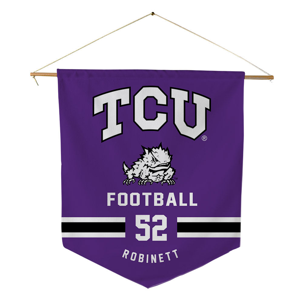 TCU - NCAA Football : Blake Robinett - Pennant - 18" x 21"-0