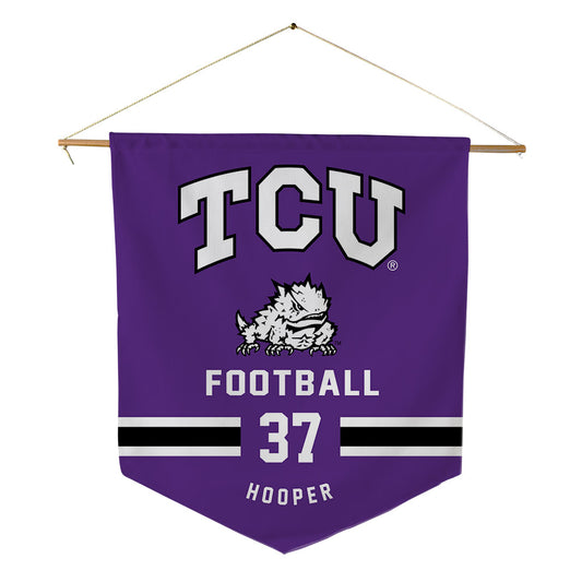 TCU - NCAA Football : Hudson Hooper - Pennant - 18" x 21"-0