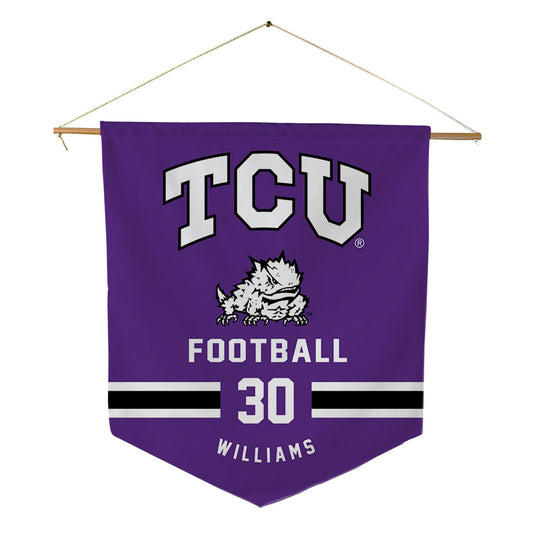 TCU - NCAA Football : Anthony Williams - Pennant - 18" x 21"-0