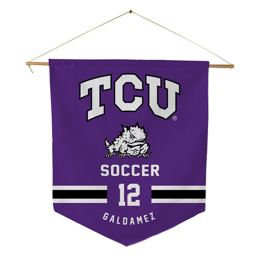 TCU - NCAA Women's Soccer : Marli Galdamez - Pennant - 18" x 21"-0