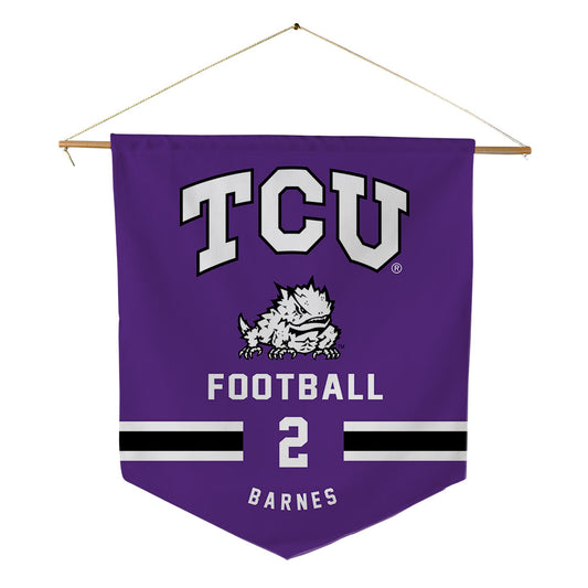 TCU - NCAA Football : Kevorian Barnes - Pennant - 18" x 21"-0
