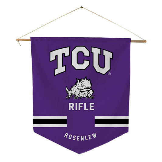 TCU - NCAA Rifle : Alexandra Rosenlew - Pennant - 18" x 21"-0