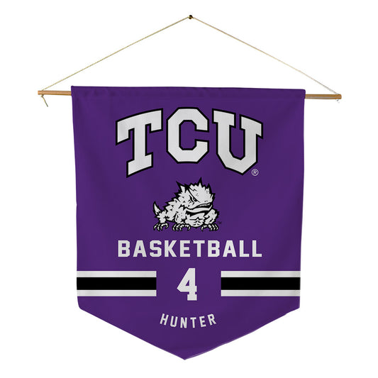 TCU - NCAA Women's Basketball : Donovyn Hunter - Pennant - 18" x 21"-0