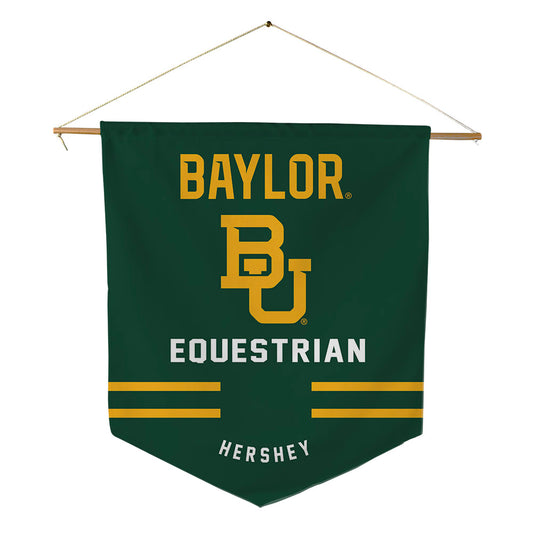 Baylor - NCAA Equestrian : Olivia Hershey - Pennant - 18" x 21"-0