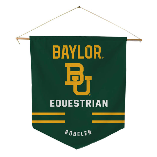 Baylor - NCAA Equestrian : Caroline Robelen - Pennant - 18" x 21"-0