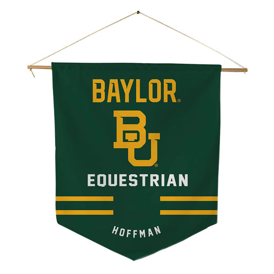 Baylor - NCAA Equestrian : Delaney Hoffman - Pennant - 18" x 21"-0