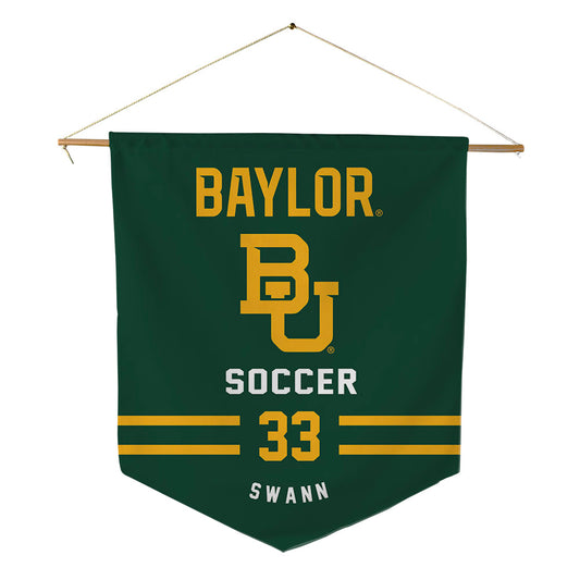 Baylor - NCAA Women's Soccer : Kaitlin Swann - Pennant - 18" x 21"-0