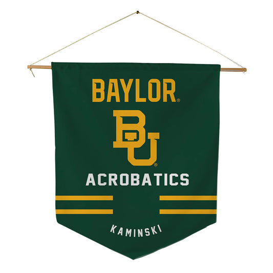 Baylor - NCAA Acrobatics & Tumbling : Gabriella Kaminski - Pennant - 18" x 21"-0