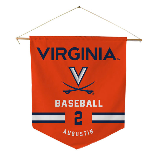 Virginia - NCAA Baseball : Matt Augustin - Pennant - 18" x 21"-0
