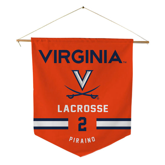Virginia - NCAA Women's Lacrosse : Jayden Piraino - Pennant - 18" x 21"-0