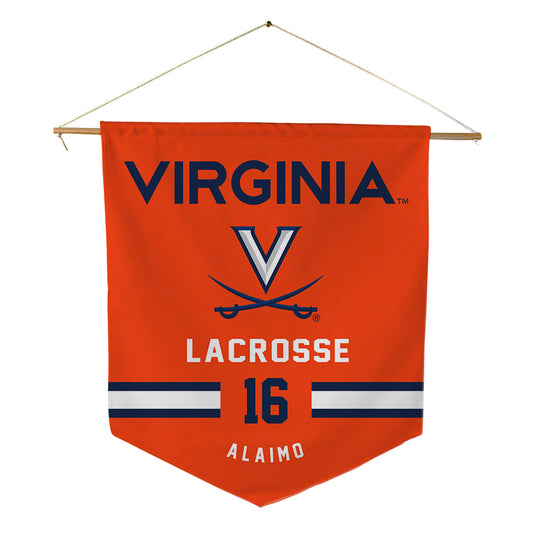 Virginia - NCAA Women's Lacrosse : Madison Alaimo - Pennant - 18" x 21"-0