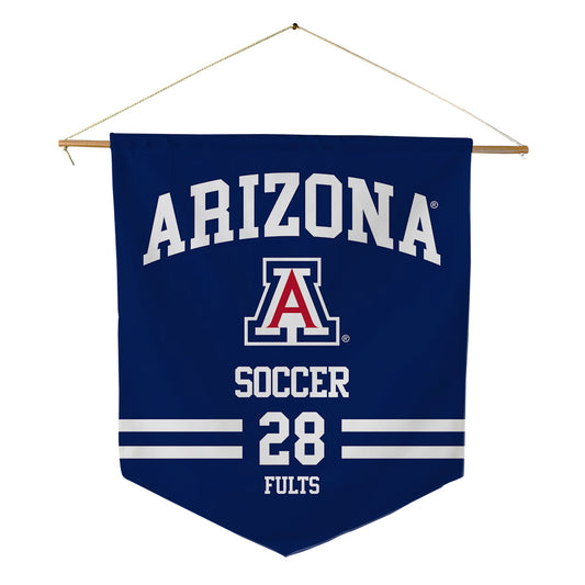 Arizona - NCAA Women's Soccer : Narissa Fults - Pennant - 18" x 21"-0