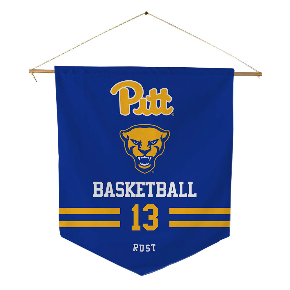 Pittsburgh - NCAA Women's Basketball : Lauren Rust - Pennant - 18" x 21"-0
