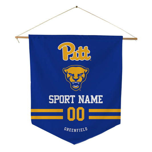 Pittsburgh - NCAA Men's Track & Field : Corey Greenfield - Pennant - 18" x 21"-0