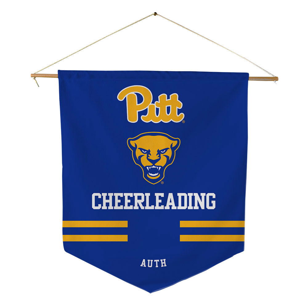 Pittsburgh - NCAA Cheerleading : Tristyn Auth - Pennant - 18" x 21"-0