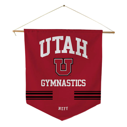 Utah - NCAA Women's Gymnastics : Avary Neff - Pennant - 18" x 21"-0