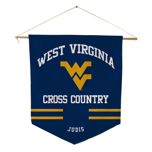 West Virginia - NCAA Women's Cross Country : Chiara Judis - Pennant - 18" x 21"-0