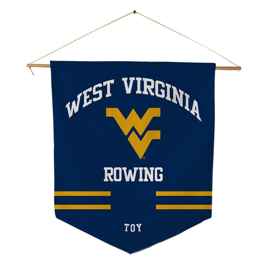 West Virginia - NCAA Women's Rowing : Emma Toy - Pennant - 18" x 21"-0