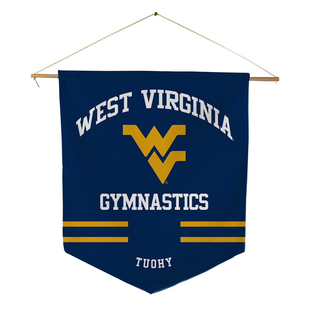 West Virginia - NCAA Women's Gymnastics : Taylor Tuohy - Pennant - 18" x 21"-0