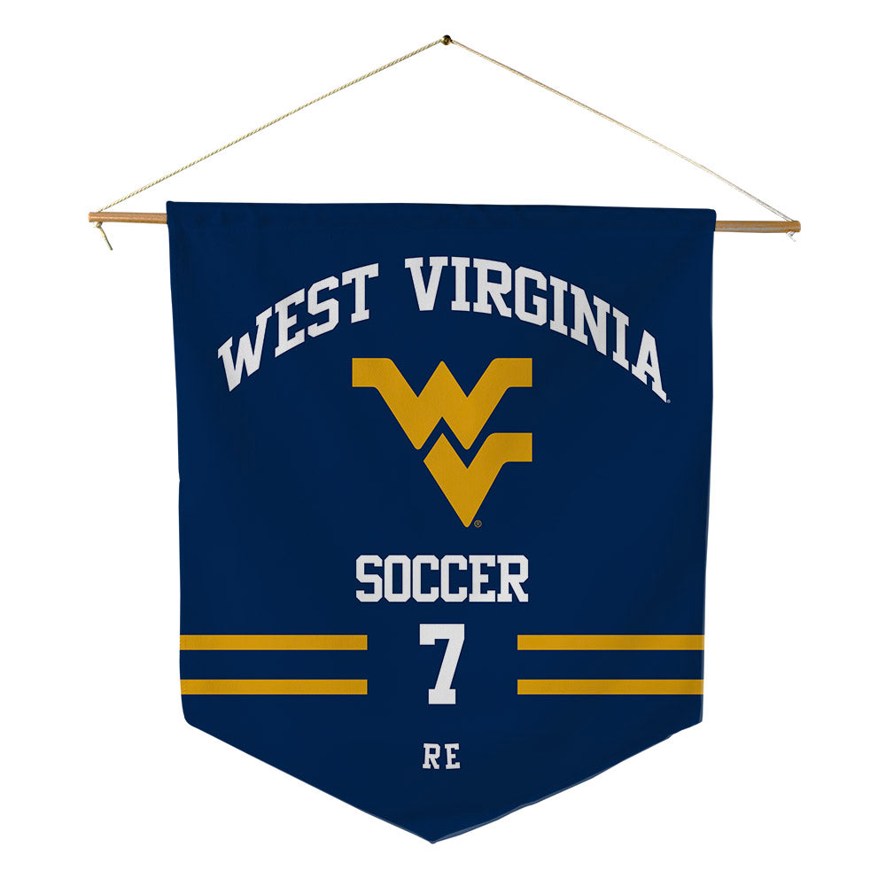 West Virginia - NCAA Women's Soccer : Alexis Re - Pennant - 18" x 21"-0