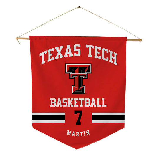 Texas Tech - NCAA Women's Basketball : Kalysta Martin - Pennant - 18" x 21"-0