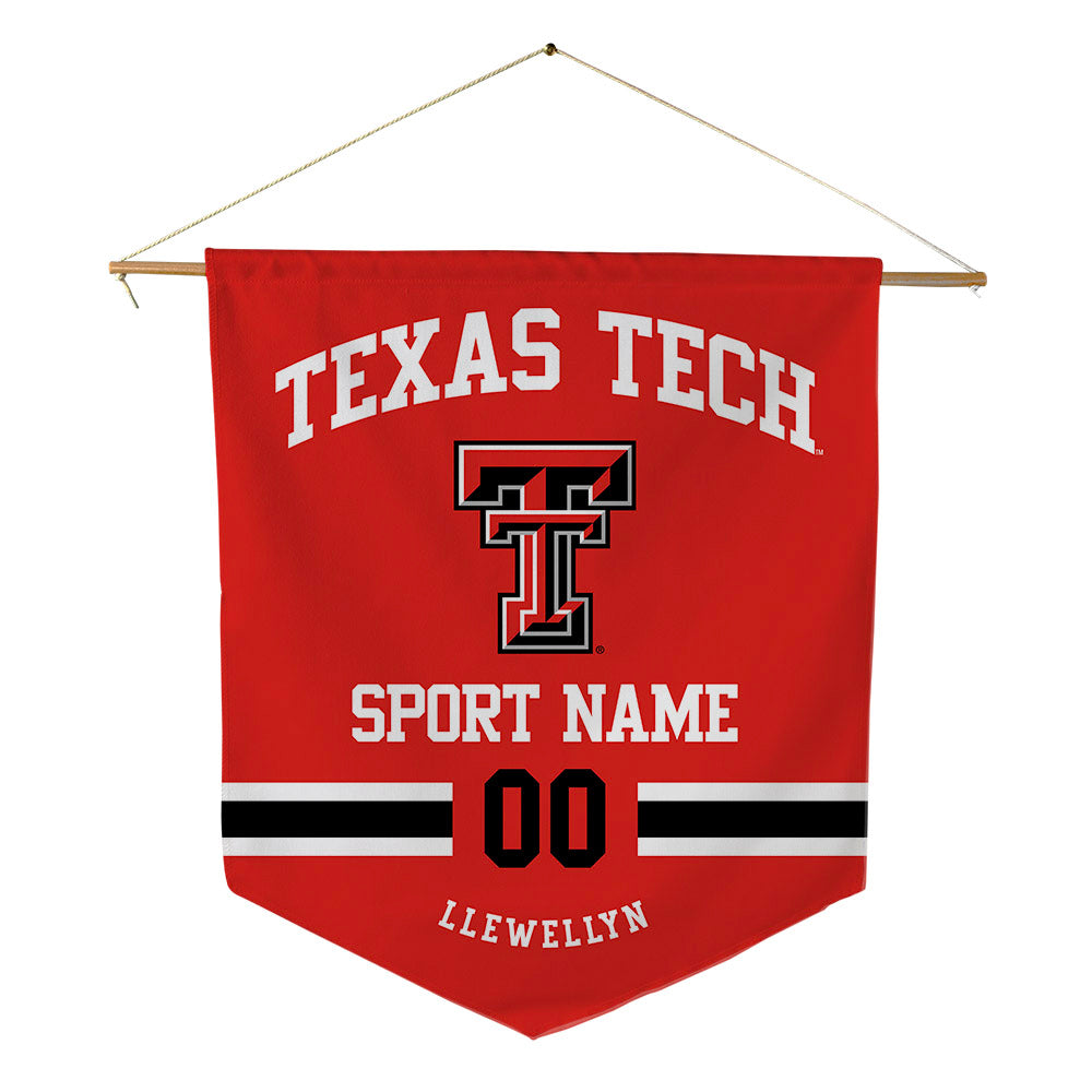 Texas Tech - NCAA Football : Jason Llewellyn - Pennant - 18" x 21"-0