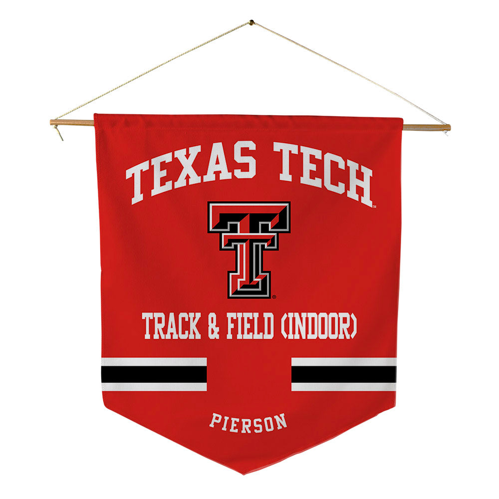 Texas Tech - NCAA Women's Track & Field : Amori Pierson - Pennant - 18" x 21"-0