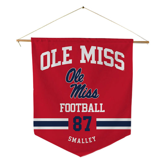 Ole Miss - NCAA Football : Wyatt Smalley - Pennant - 18" x 21"-0
