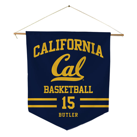 UC Berkeley - NCAA Men's Basketball : Luke Butler - Pennant - 18" x 21"-0