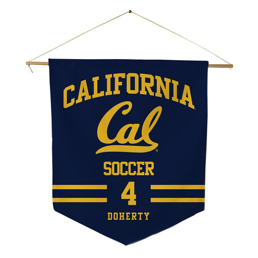 UC Berkeley - NCAA Women's Soccer : Reese Doherty - Pennant - 18" x 21"-0