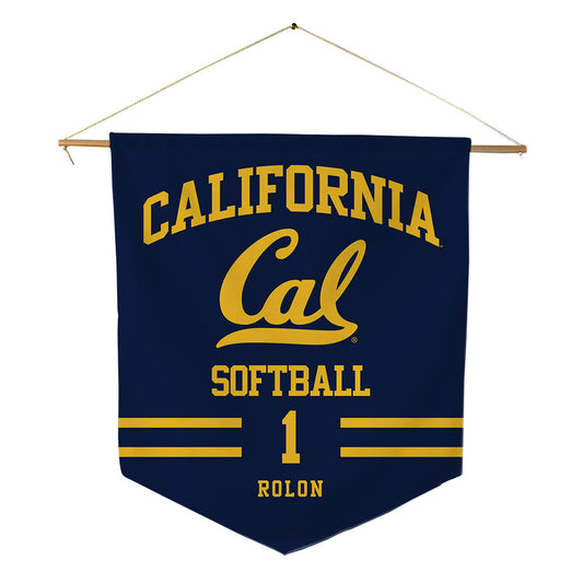 UC Berkeley - NCAA Softball : Sophia Rolon - Pennant - 18" x 21"-0