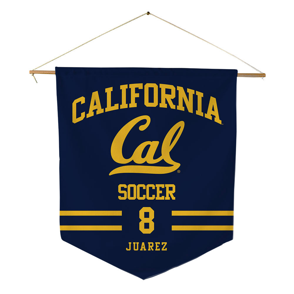 UC Berkeley - NCAA Men's Soccer : Allan Juarez - Pennant - 18" x 21"-0