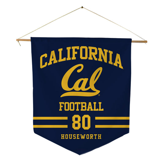UC Berkeley - NCAA Football : Jake Houseworth - Pennant - 18" x 21"-0