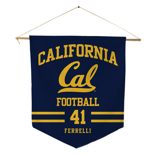 UC Berkeley - NCAA Football : Luke Ferrelli - Pennant - 18" x 21"-0