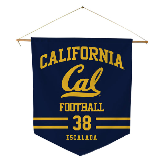 UC Berkeley - NCAA Football : Nate Escalada - Pennant - 18" x 21"-0