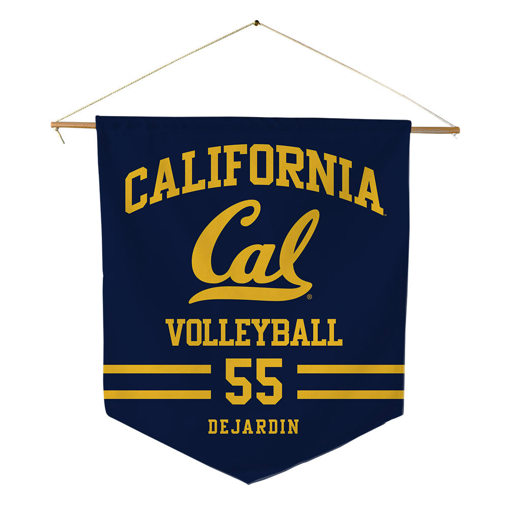 UC Berkeley - NCAA Women's Volleyball : Peyton DeJardin - Pennant - 18" x 21"-0