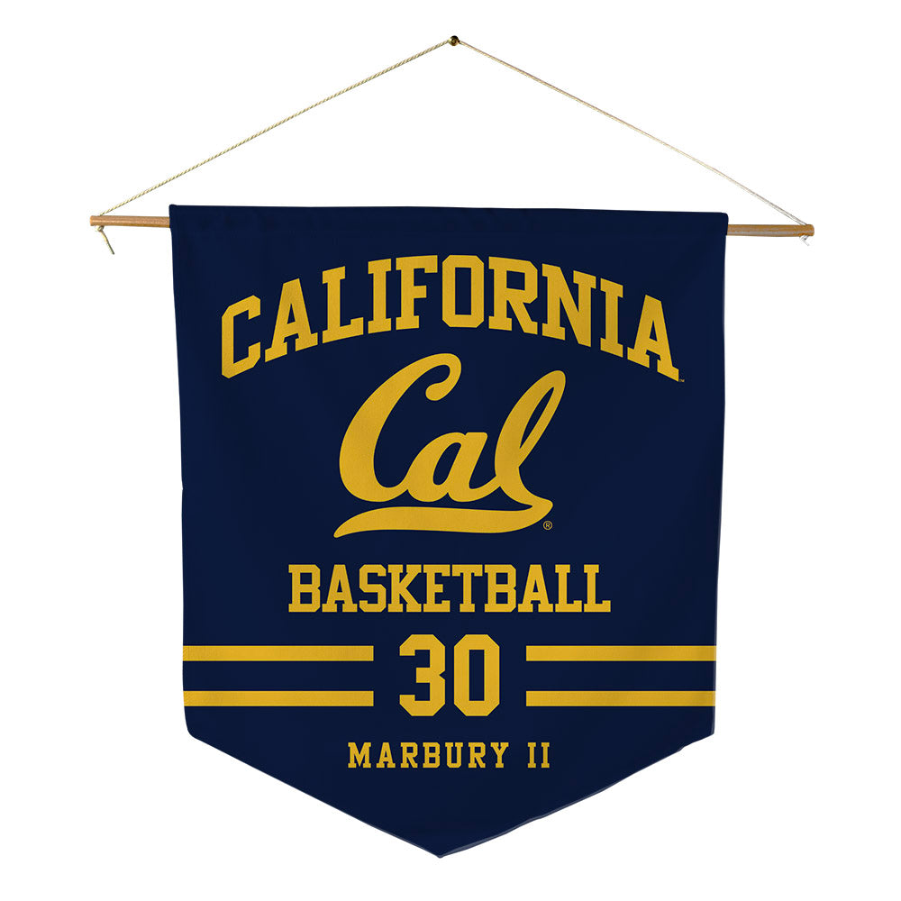 UC Berkeley - NCAA Men's Basketball : Stephon Marbury II - Pennant - 18" x 21"-0