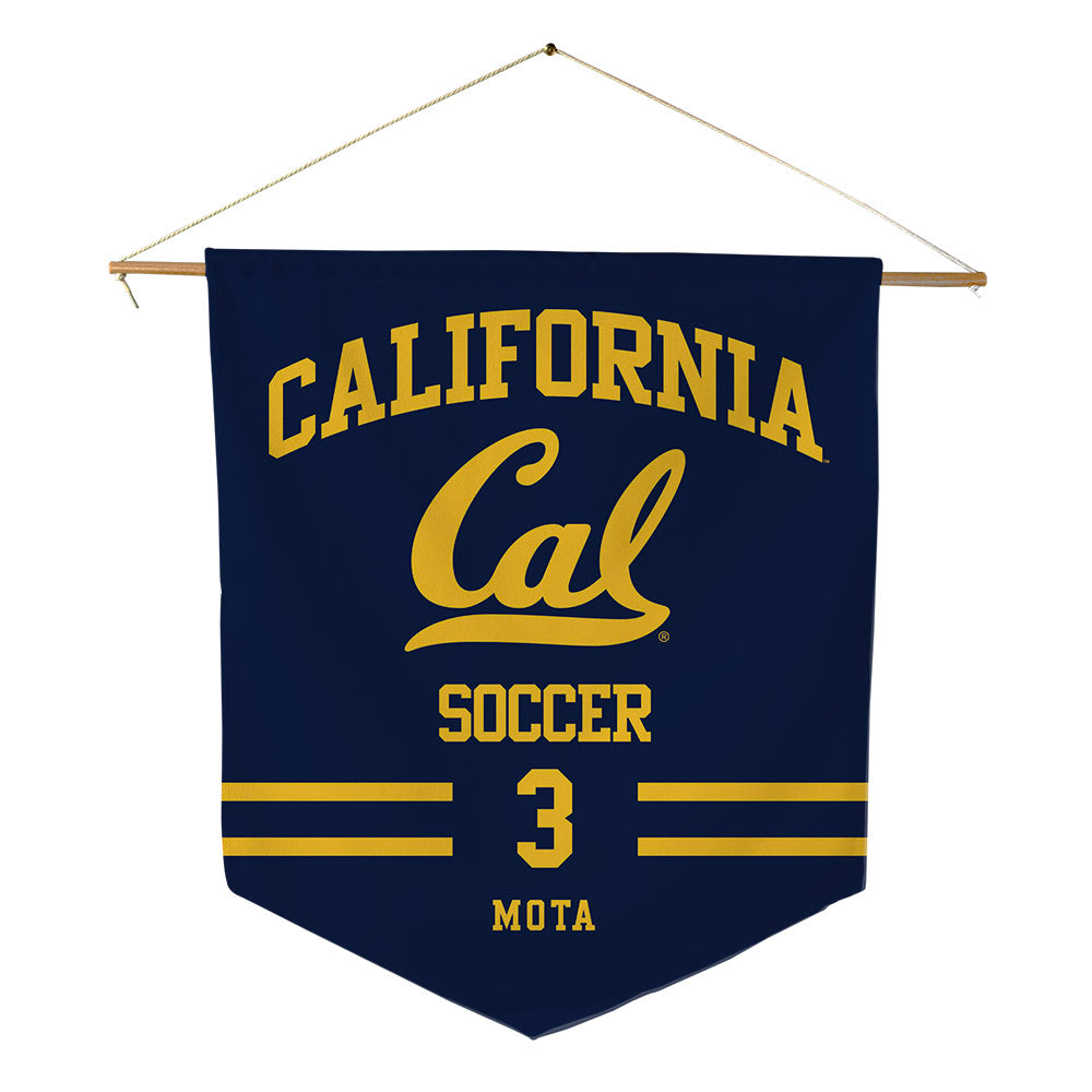 UC Berkeley - NCAA Men's Soccer : Giancarlo Mota - Pennant - 18" x 21"-0