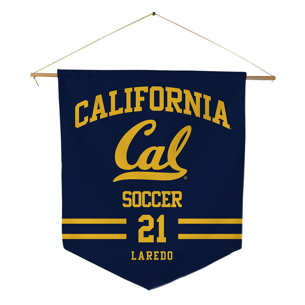 UC Berkeley - NCAA Men's Soccer : Nikolas Laredo - Pennant - 18" x 21"-0