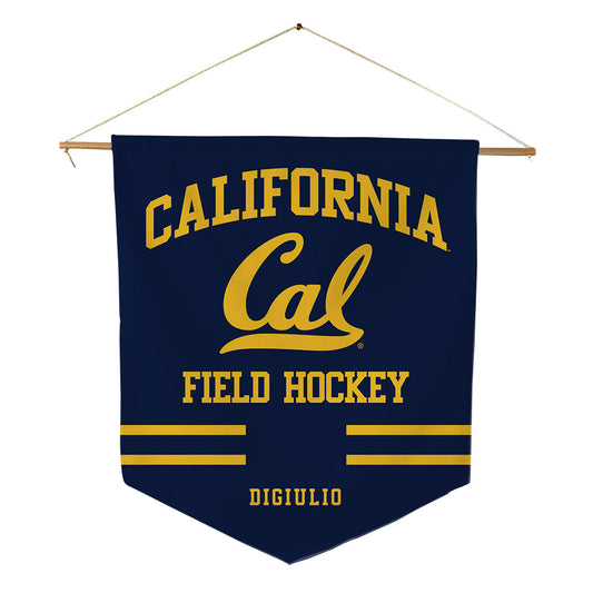 UC Berkeley - NCAA Women's Field Hockey : Mia DiGiulio - Pennant - 18" x 21"-0