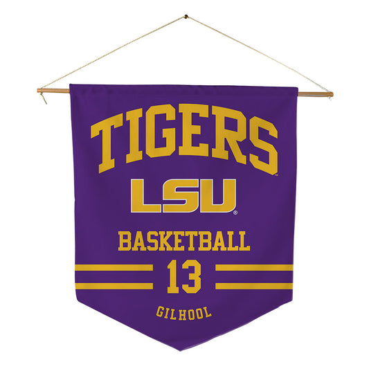 LSU - NCAA Men's Basketball : Matthew Gilhool - Pennant - 18" x 21"-0