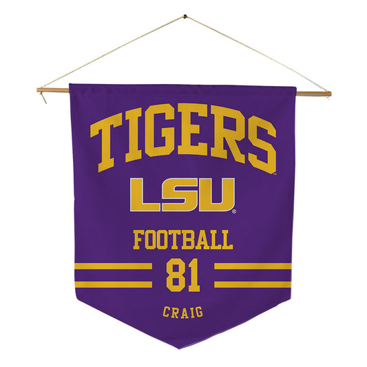LSU - NCAA Football : Landon Craig - Pennant - 18" x 21"-0