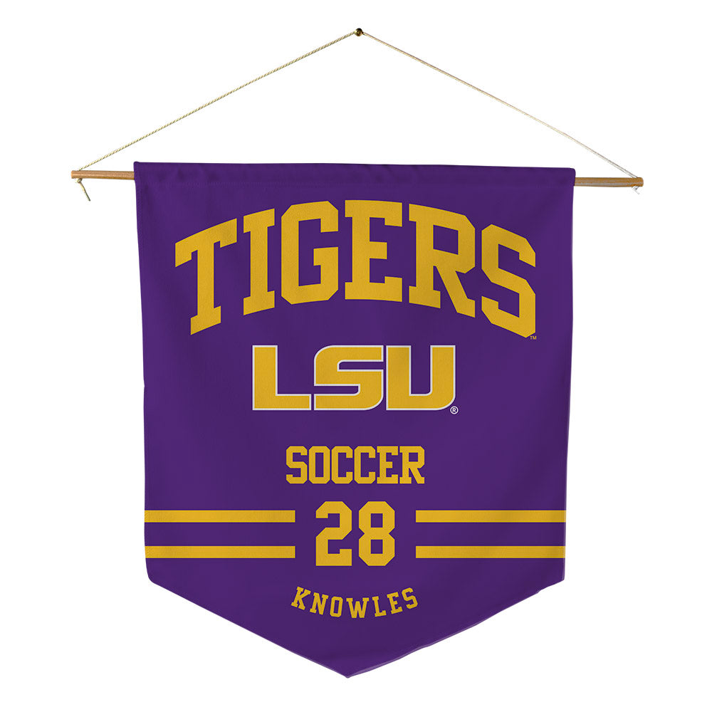 LSU - NCAA Women's Soccer : Brielyn Knowles - Pennant - 18" x 21"-0