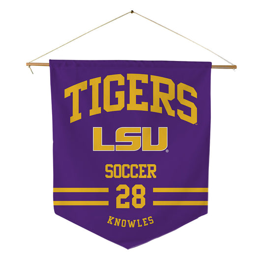 LSU - NCAA Women's Soccer : Brielyn Knowles - Pennant - 18" x 21"-0