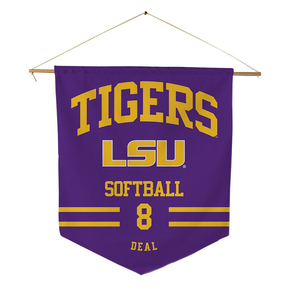 LSU - NCAA Softball : Cali Deal - Pennant - 18" x 21"-0