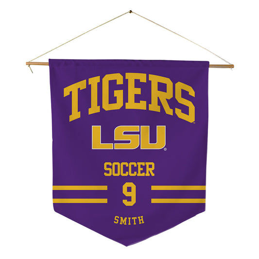 LSU - NCAA Women's Soccer : Amy Smith - Pennant - 18" x 21"-0