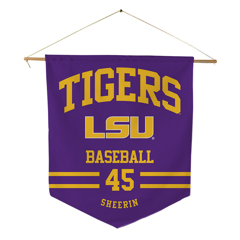 LSU - NCAA Baseball : Deven Sheerin - Pennant - 18" x 21"-0