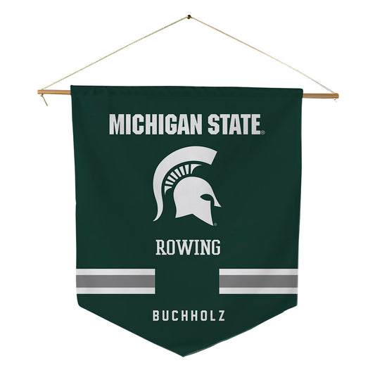 Michigan State - NCAA Women's Rowing : Ava Buchholz - Pennant - 18" x 21"-0
