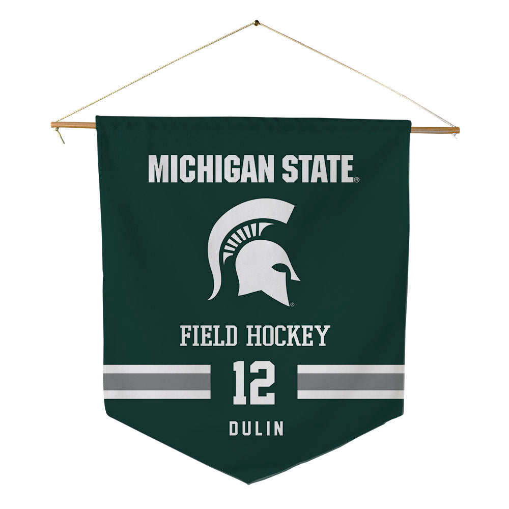 Michigan State - NCAA Women's Field Hockey : Katelyn Dulin - Pennant - 18" x 21"-0