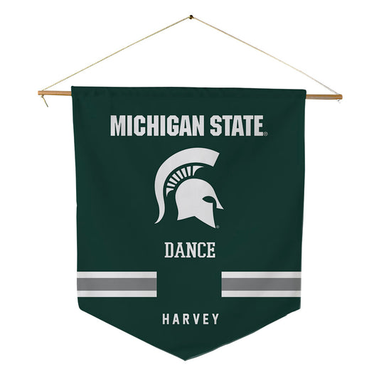 Michigan State - NCAA Dance Team : Saniya Harvey - Pennant - 18" x 21"-0